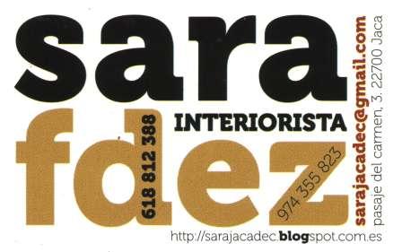 Sara Fernandez Interiorista (Proyecto y Decoración)